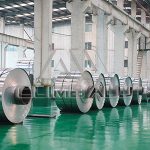 Aluminium Coil Rolls in Factory